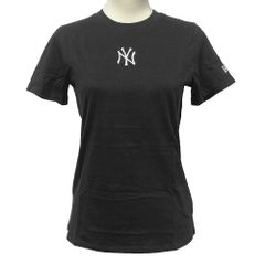 新品　NEW ERA ニューエラ 60684412 BLK ニューヨーク・ヤンキース レディース MLB ミディリーグ エッセンシャル ブラック Tシャツ