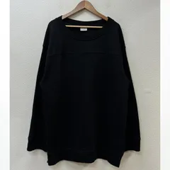 21AW DRIES VAN NOTEN スウェット ブラック トロンプルイユ