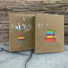 アルバム 写真 大容量  L判 200枚収納 フォトアルバム  2冊セット