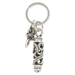 CHROME HEARTS (クロムハーツ) CELTIC ROLLER KEY RING ケルティックローラーシルバーキーリング キーホルダーのサムネイル