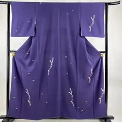 ジュサブロー梅花銀糸金糸袋帯着物034a p