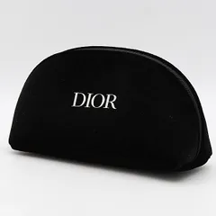 良品 ディオール 化粧ポーチ ベロア ブラック/黒 ブランド ファッション小物 KTS 2000000 NSK