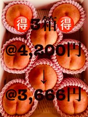 🉐2箱🍑川中島白桃✨🍑9玉3キロ2箱🍑贈答品 - メルカリ
