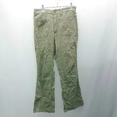 ◇ coen ジーンズ オールシーズン カジュアル シンプル デニム サイズL グリーン レディース E  【1308290001271】