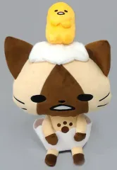 ぐでたま × モンハンアイルー 鏖魔ディアブロス メガジャンボぐでっとぬいぐるみ ぐでたま × モンハンアイルー 鏖魔ディアブロス メガジャンボぐ