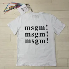 2024年最新】MSGM エムエスジーエム Tシャツの人気アイテム