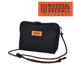 ユニバーサルオーバーオール サコッシュ 《ブラック》新品 未使用 UNIVERSAL OVERALL メンズ レディース ニューデルタサコッチ 小型 軽量【D3R】【メール便3】ファッションのサムネイル