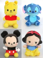 【中古】ぬいぐるみ 全4種セット ころりんどわーふ ぬいぐるみVol.1 「ディズニーキャラクター」