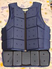 SOMES SADDLE ソメスサドル  乗馬プロテクター  Sサイズ  ネイビー【中古品】