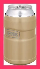 サーモス アウトドアシリーズ 保冷缶ホルダー 350ml缶用 2wayタイプ サンドベージュ ROD-0021 SDBE