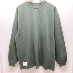 WTAPS ダブルタップス ロングTシャツ 232ATDT-CSM05 サイズ03 カーキ 23AW