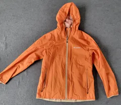 コロンビア　Colombia　ウインドブレーカー　ジャンパー　上着　レディース　XLサイズ　オレンジ　ウエア　アウター　トレーニング