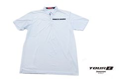 [Limited-time sale until the end of May] Bridgestone Golf Used TOUR B Button-Down Short-Sleeve Polo Shirt Men's Golf Wear Size LL