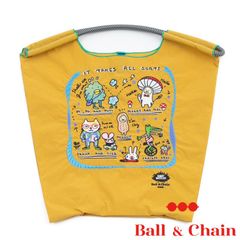【正規品】 ボールアンドチェーン (B.オールスポーツ / B.IT TAKES ALL SORTS / イエロー) Mサイズ  トートバッグ