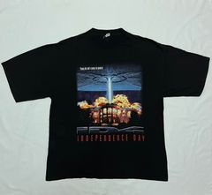 90s INDEPENDENCE DAY movie T-shirt インディペンデンスデイ ムービー