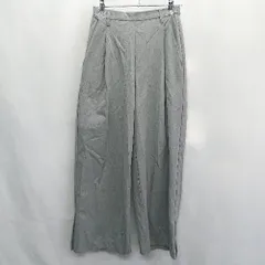 ◇ ⊂ SENSE OF PLACE by URBAN RESEARCH ウエストゴム　ワイドパンツ サイズM グレー レディース E  【1408220052356】