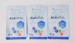 アラヴァイタル 30粒 × 3袋セット アミノ酸5−ALA配合 サプリメント