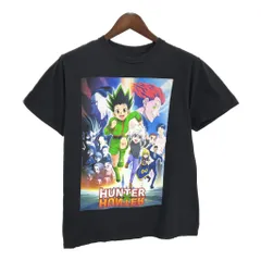 HUNTER×HUNTER ハンターハンター 半袖Ｔシャツ ブラック(メンズ M)中古 古着 T7080のサムネイル