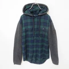 ポロ ラルフローレン PoloRalphLauren ブラックウォッチ シャツ スウェット パーカー a849563ss