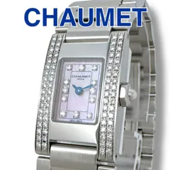 【極美品・稼働品】 ショーメ CHAUMET スタイルカレ ダイヤ スクエア used-13082b.jpg