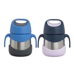 ステンレス製 フードジャー 弁当箱 bbox キャリーハンドル付き 食洗器OK ビーボックス 食事 男の子 女の子 取っ手付き 送料無料 Insulated food jar ブルー ピンク 正規品 保温 保冷 お出かけ 真空断熱 レジャー【bbox】