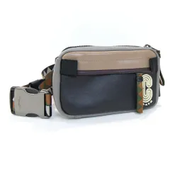  コーチ ウエストバッグ ミニエッジ ベルトバッグ グレー