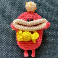 パクパクモンスター　キーケース　ハンドメイド