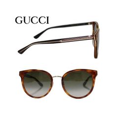 【GUCCI】　グッチ サングラス　GG0850SK　004　ライトハバナ・ゴールド　国内正規品