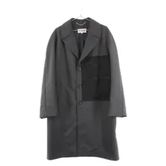 Maison Margiela (メゾンマルジェラ) 21AW PATCH POCKET DETAIL TRENCH COAT パッチポケット ディティール トレンチコート グレー S50AH0104のサムネイル