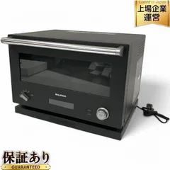 良好 BALMUDA K04A-BK オーブンレンジ 2021年製 家庭用キッチン バルミューダ 調理家電 T9789096のサムネイル