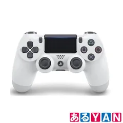 [YAN](新品) (未使用)ソニー ワイヤレスコントローラー CUH-ZCT2J13 DUALSHOCK 4 グレイシャー・ホワイト PS4