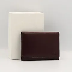 未使用品 箱付 タケオキクチ ブラウン 牛革 メンズ/レディースカードケース OGH 2000000