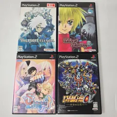 【PS2】第3次スーパーロボット大戦α -終焉の銀河へ Tales of Destiny2 シャイニング・ティアーズ テイルズ・オブ・レジェンディア まとめてセット まとめ売り ソフト