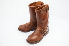 Sendra Motorboots エンジニアブーツ ブラウン - メルカリ