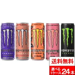【 送料無料 】【 1ケース 】【選べる 】 モンスター 355ml 24本 缶 エナジードリンク monster アサヒ飲料のサムネイル