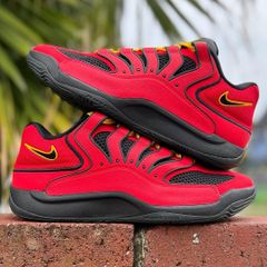 NIKE KD 18 'AIR BAKIN' ナイキ ケーディ 18 ケビン デュラント 【MEN'S】 fire red/black-amarillo HV1992-600