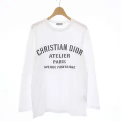 ディオールオム Dior HOMME アトリエロゴ Tシャツ ロンT カットソー 長袖 XS 白 ホワイト 043J611A0589 /KHのサムネイル