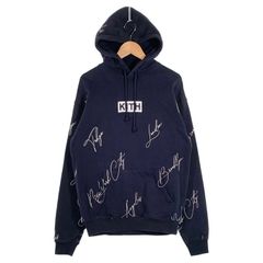KITH City Script Hoodie Sサイズ ネイビー - メルカリ