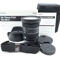 元箱、ケース付き。★新品級★ SIGMA シグマ 24-70mm F2.8 DG DN II Art Lマウント用