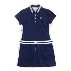 FILA ポロワンピース ホワイト - メルカリ