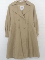 ◇ ◎ PAGEBOY ページボーイ ALICIA 長袖 トレンチコート サイズS キャメル レディース P  【中古】 【1209150002981】