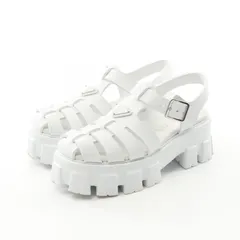 PRADA プラダ トライアングルロゴ サンダル