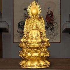 観音幻想 50×100cm 現代仏画 キャンバスアート 立体テクスチャ作品 観音幻想 50×100cm 現代仏画 キャンバスアート 立体テクスチャ作品