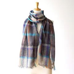 ストール マフラー ショール レディース 女性 おしゃれ 秋冬 秋 冬 首巻き 大人 デザイン ウールチェックショール