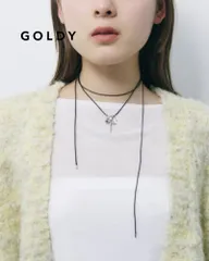 GOLDY/ゴールディ/ヴィンテージ クロス チャーム コード ネックレス/アクセサリー/3250106