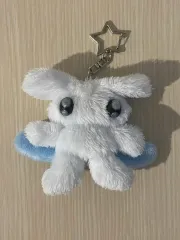 妙義霊廟 空から 降りてきた うさぎ キーリング