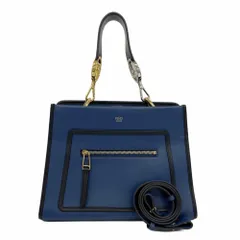 極美品】フェンディ ラナウェイ レザー ピンクベージュ 2way