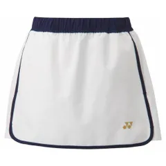 【新品・5営業日で発送】YONEX ヨネックス ウィメンズスカート (26137) 色 : ホワイト サイズ : O 