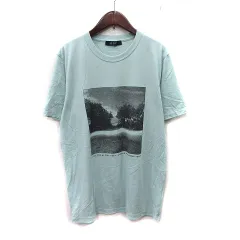 ナノベース nano BASE Tシャツ カットソー 半袖 L ミントグリーン /YI