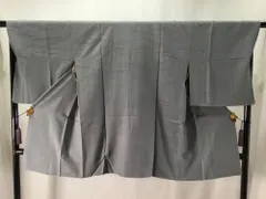 道行コート/未使用品/合繊/グレー/仕立上がり/10708